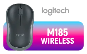 Buy Logitech M185 Wireless Mouse - Grey | Comfortable & Reliable - image 1