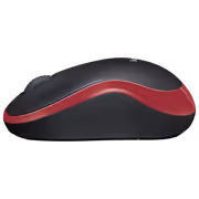Logitech M185 Wireless Mouse — 2.4GHz, Red, Plug & Play - image 3