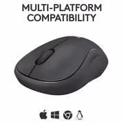 Logitech M240 Silent Bluetooth Mouse — Graphite, Small-to-Med - image 9
