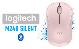 logitech-m240-silent-bluetooth-mouse-rose - Image 1