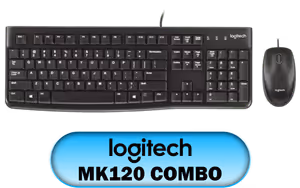 Logitech MK120 Keyboard And Mouse Combo Logitech MK120 Keyboard And Mouse Combo - Image 1