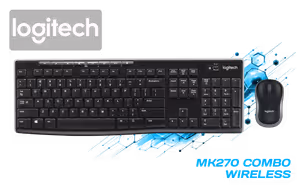 Logitech MK270 Wireless Keyboard And Mouse Combo - Image 1