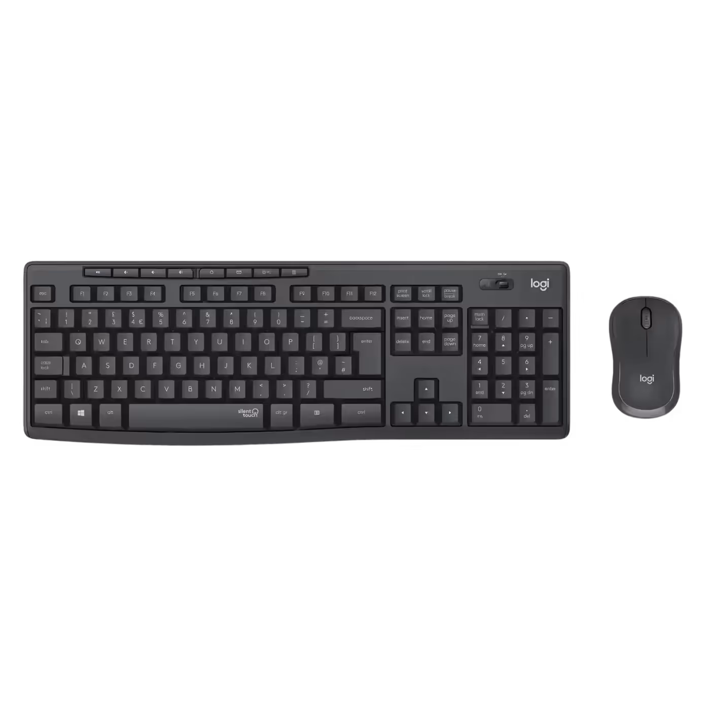 Logitech MK295 Silent Wireless Combo featuring SilentTouch technology for noise reduction
