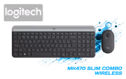 Logitech MK470 Slim Wireless Keyboard Mouse Combo - Quiet - image 1