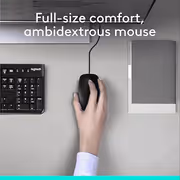 Logitech MK120 Wired Keyboard and Mouse Combo - Spill-Resistant, Durable - image 14