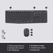 Logitech MK235 Wireless Keyboard & Mouse Combo — Long Battery Life - image 15