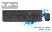 Logitech MK235 Wireless Keyboard & Mouse Combo — Long Battery Life - image 1