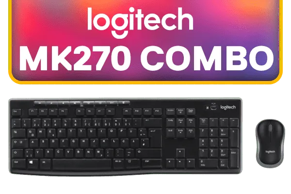 Logitech MK270 Wireless Keyboard And Mouse Combo