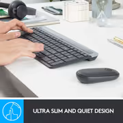 Logitech MK470 Slim Wireless Keyboard Mouse Combo - Quiet - image 9
