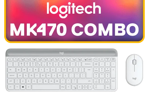 Logitech MK470 Wireless Keyboard And Mouse Combo - OFFWHITE