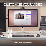 Logitech MX BRIO 4K Webcam — 8.5MP Sony Sensor, Privacy Shutter - image 13