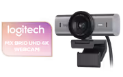 Logitech MX BRIO 4K Webcam — 8.5MP Sony Sensor, Privacy Shutter - image 1