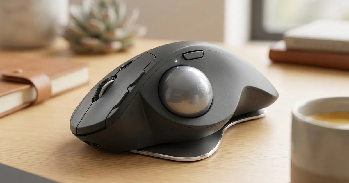 Logitech MX Ergo S Trackball Mouse - Wireless, 2,048 DPI | Evetech