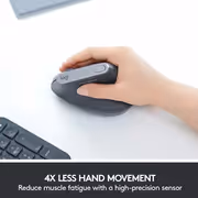 Logitech MX Vertical 910-005448 Ergonomic Wireless Mouse - image 6