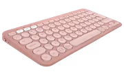 Logitech Pebble Keys 2 K380s Wireless Keyboard — Tonal Rose - image 3