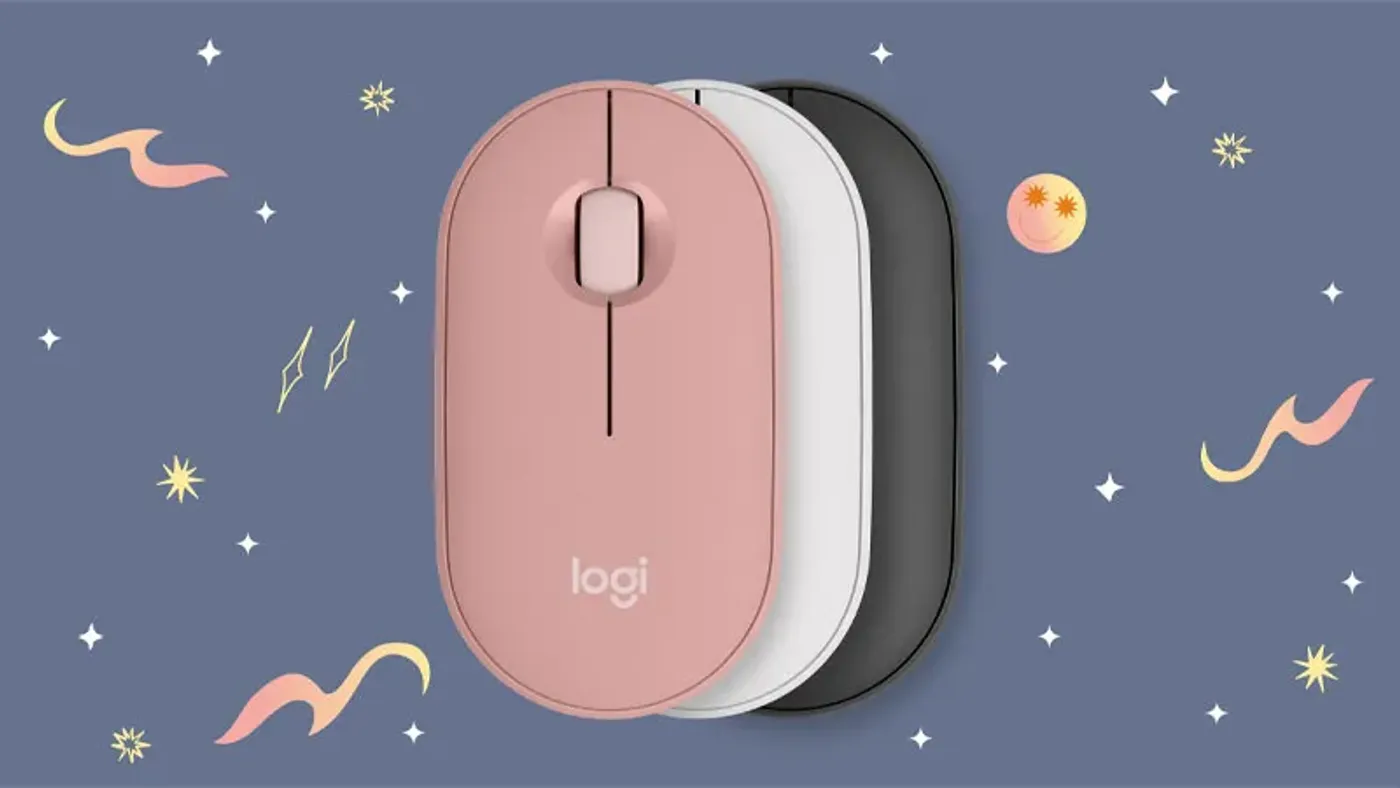 Minimalist slim and round mouse designed to stand out
