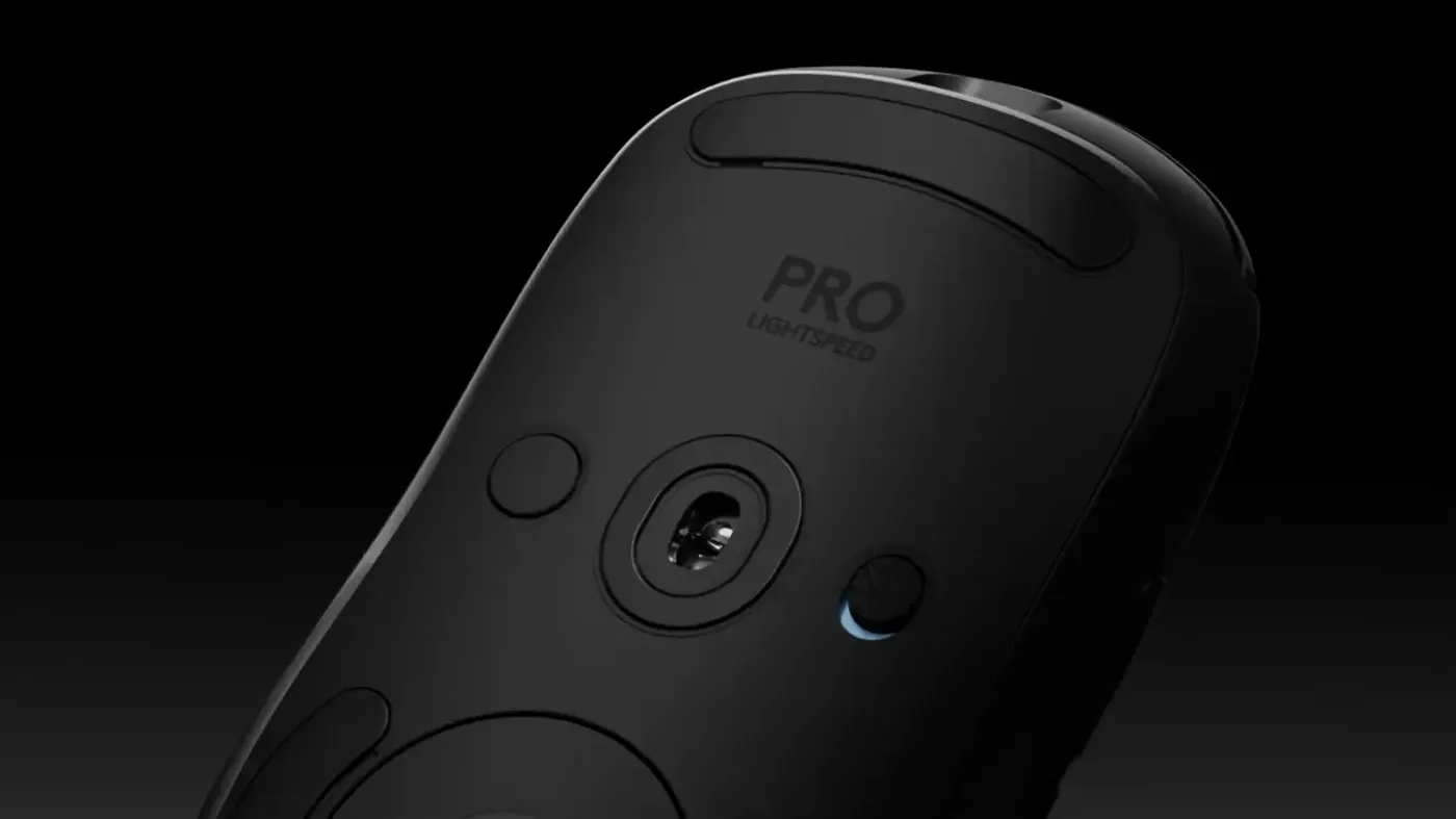 Advanced HERO 2 sensor technology inside the Logitech G PRO 2 LIGHTSPEED gaming mouse