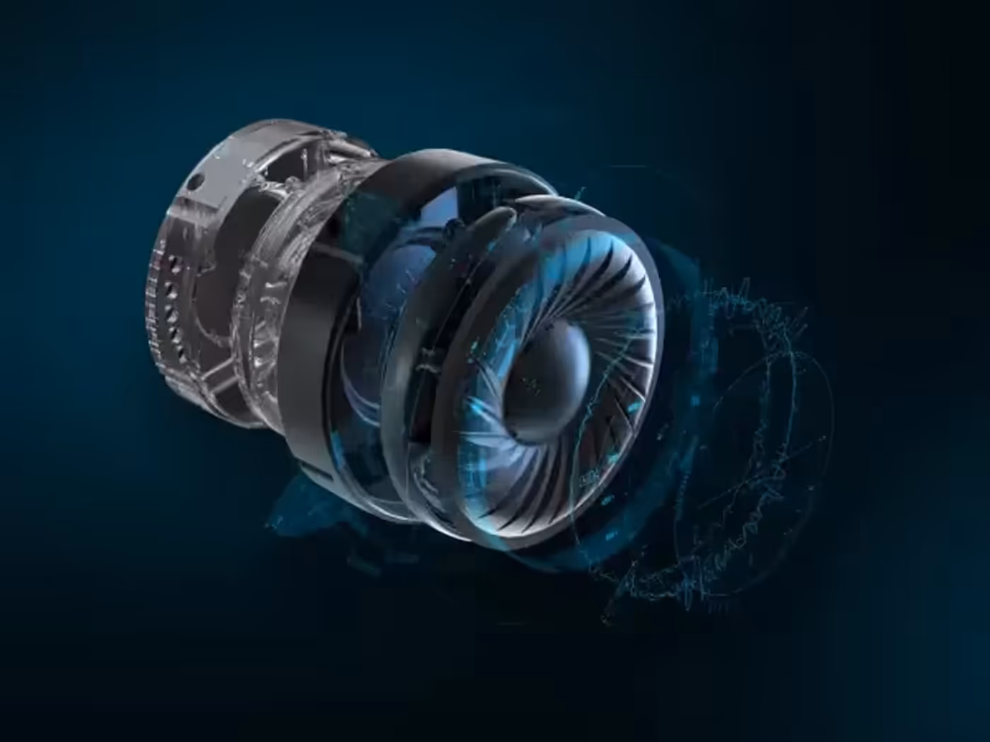 Detachable 6mm Blue VO!CE microphone for clear communication