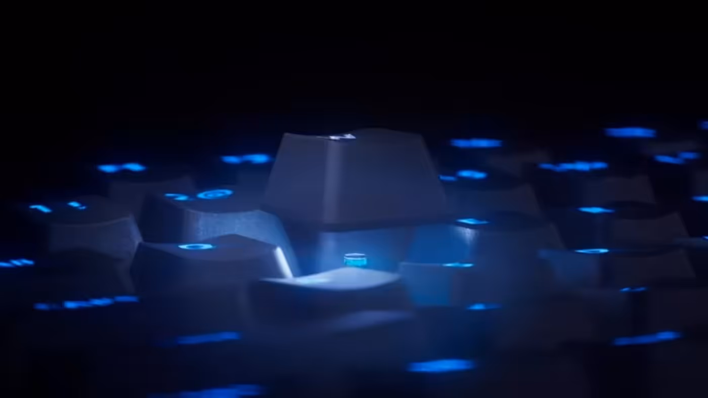 Logitech PRO X TKL RAPID keyboard showing the rapid trigger key reset behaviour in a gaming setup