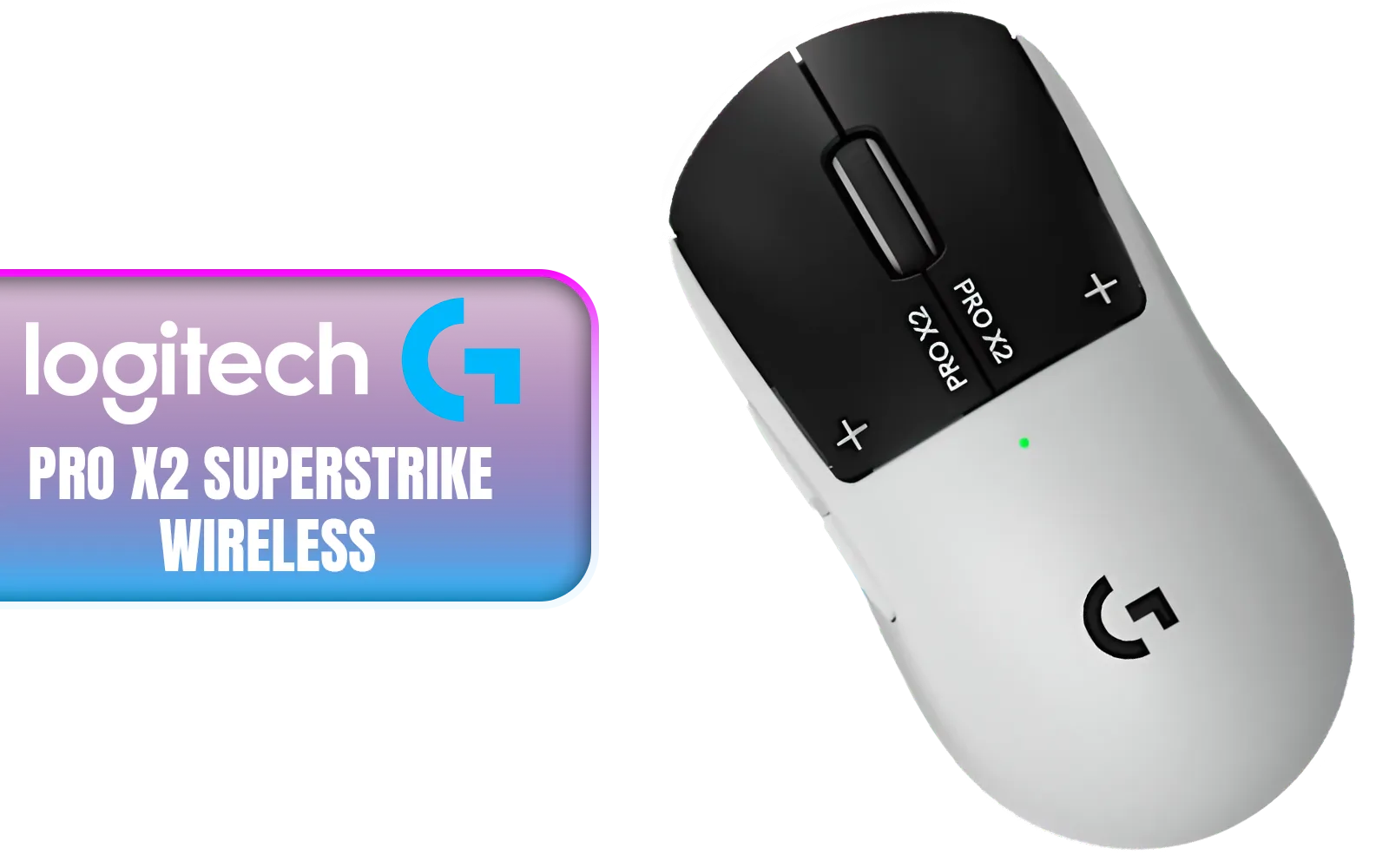 Logitech PRO X2 SUPERSTRIKE Wireless Gaming Mouse — 44,000 DPI
