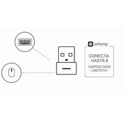 Logitech Unifying Receiver 910-005931 — 2.4GHz USB - image 2