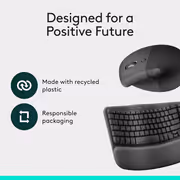 Logitech Wave Keys + Lift Wireless Combo | 4K DPI Mouse - image 7