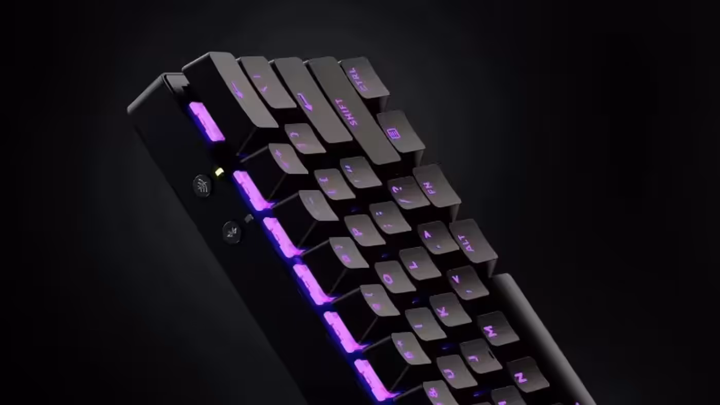 High-speed performance demonstration of Logitech LIGHTSPEED wireless technology