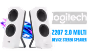 Logitech Z207 2.0 Multi-Device Stereo Speaker (White) - image 1