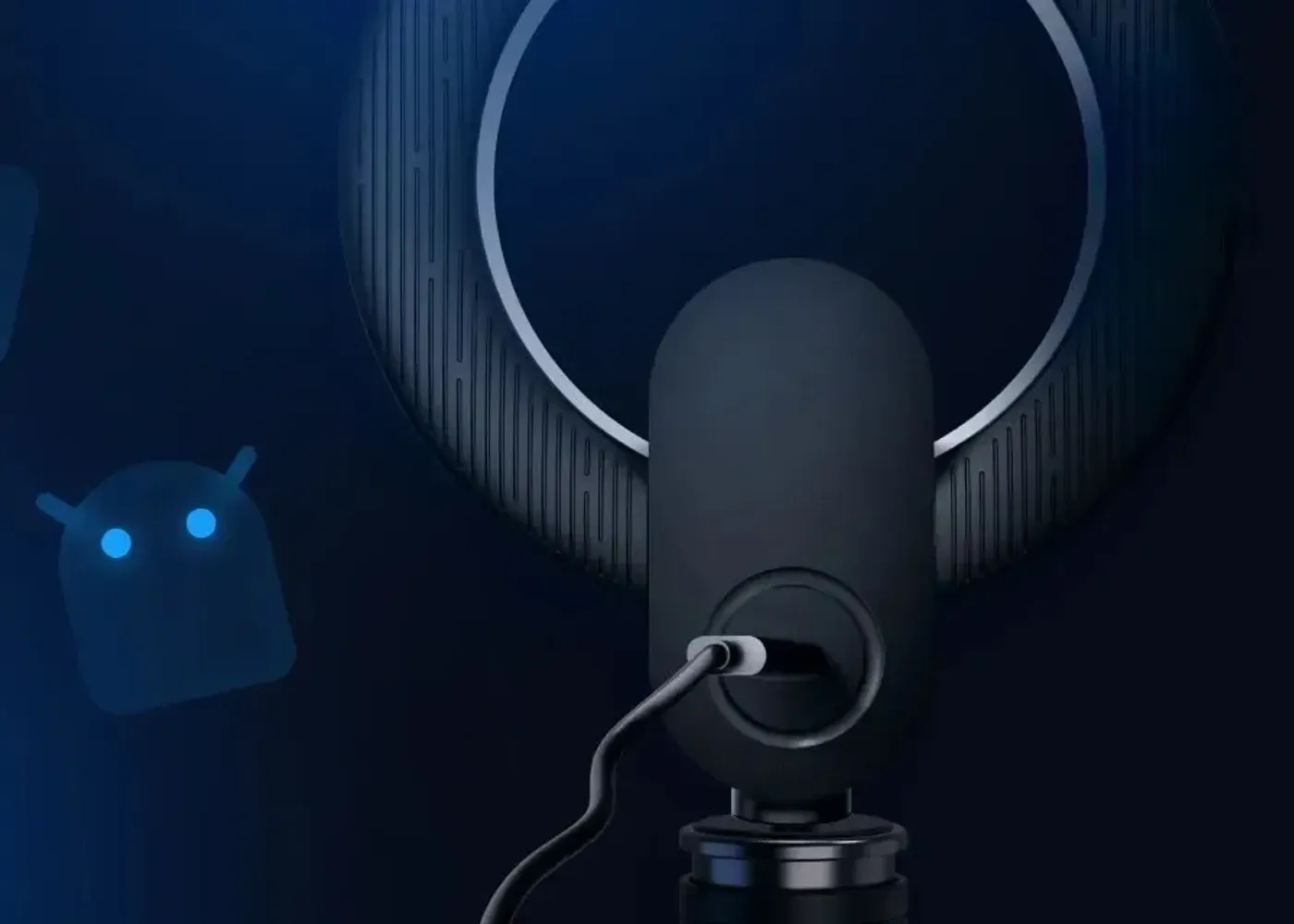 USB-C connection providing universal compatibility across multiple platforms