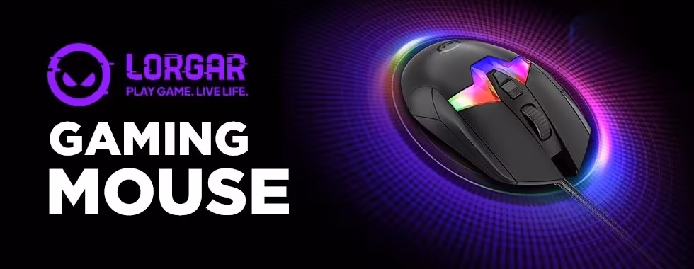Lorgar Gaming Mouse Mid-Range Precision 🖱️🔥