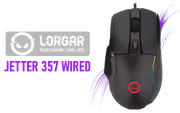 Lorgar Jetter 357 Wired Mouse — 8K DPI, 6 Programmable Buttons - image 1