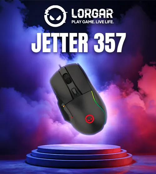 Lorgar Jetter 357 Wired Mouse 