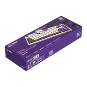 LORGAR KBP7075W Pro 75% Wireless Mechanical Gaming Keyboard (Beige) - image 9