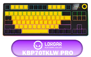 lorgar-kbp70tklw-pro-wireless-tkl-gaming-keyboard - Image 1