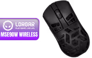 Lorgar MSE90W Black Wireless Ultralight Gaming Mouse — 26K DPI, 60g - image 1