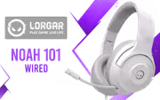 LORGAR Noah 101 Gaming Headset — 40mm, Retractable Mic - image 1
