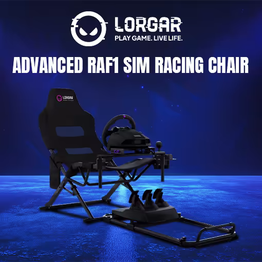 Lorgar RAF 1 Foldable Sim Racing Chair