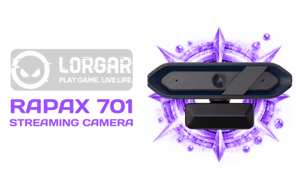 LORGAR Rapax 701 Streaming Camera — Auto Focus, 4x Zoom - image 1 LORGAR Rapax 701 Streaming Camera — Auto Focus, 4x Zoom - image 1