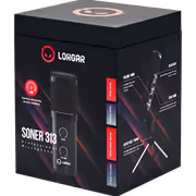 LORGAR Soner 313 USB Gaming Mic - Cardioid Metal Design - image 9