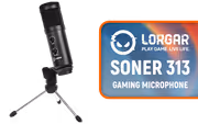 LORGAR Soner 313 USB Gaming Mic - Cardioid Metal Design - image 1