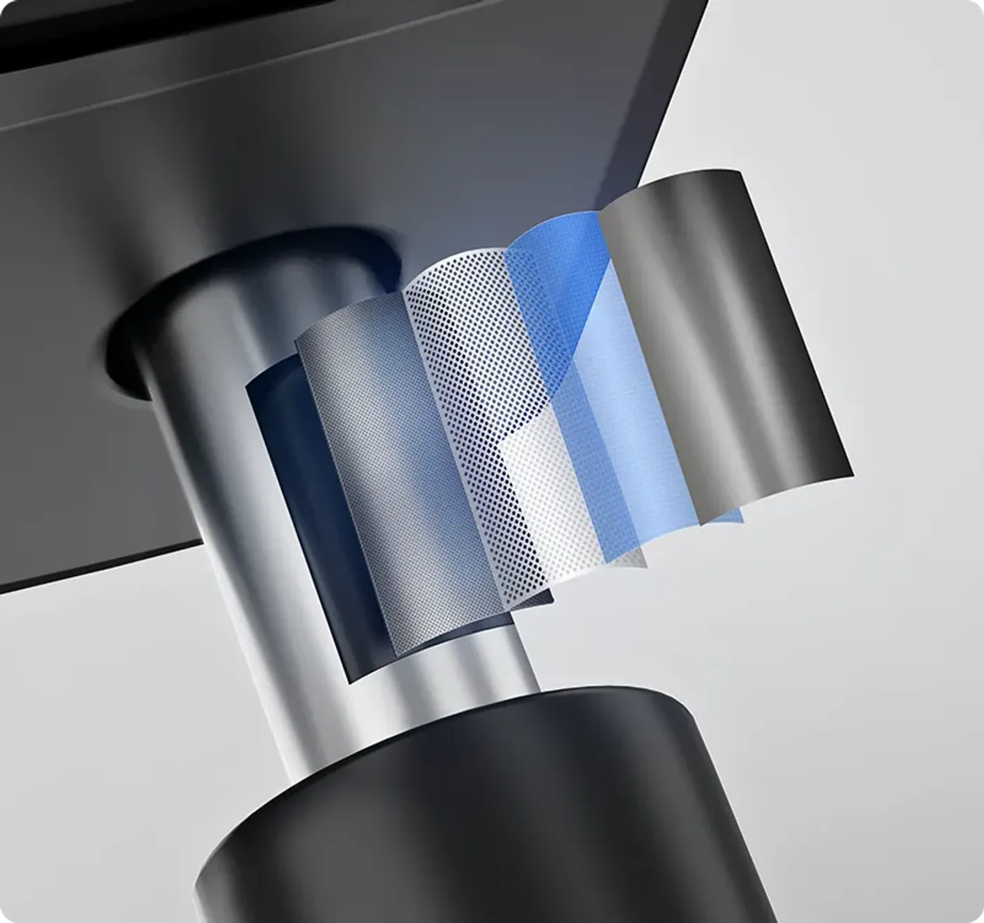 Image of the chair structure with BIFMA and TÜV certification logos