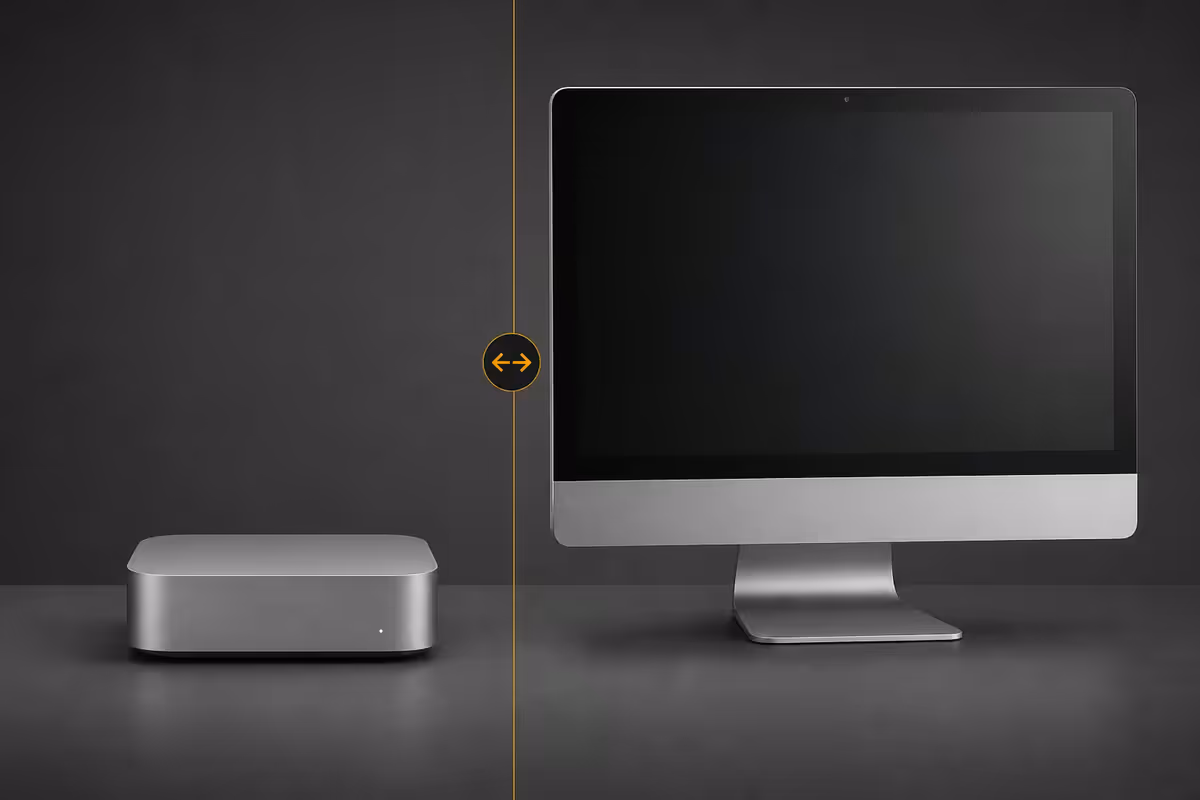 Mac Mini Vs Imac Which Mac Desktop