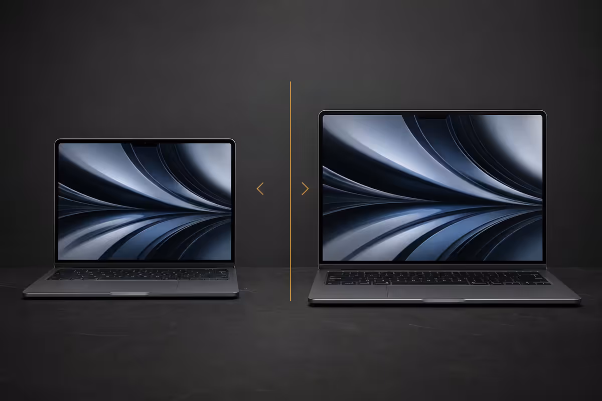 Macbook Air 13 Vs 15 Inch Comparison