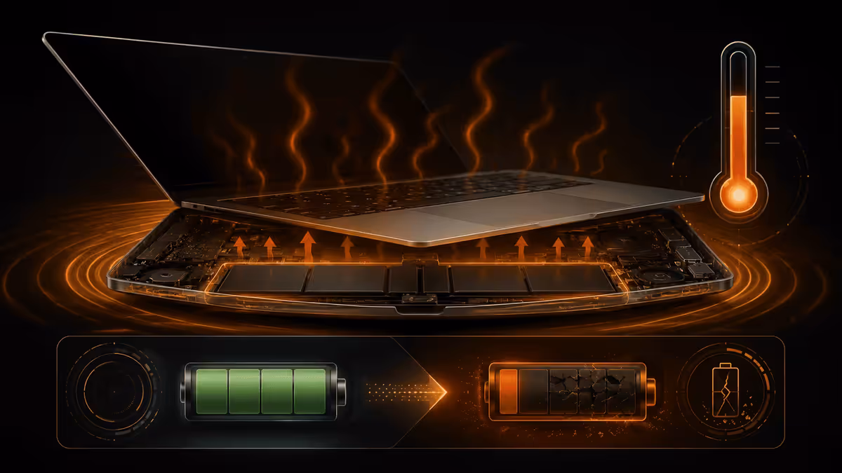 MacBook battery health check