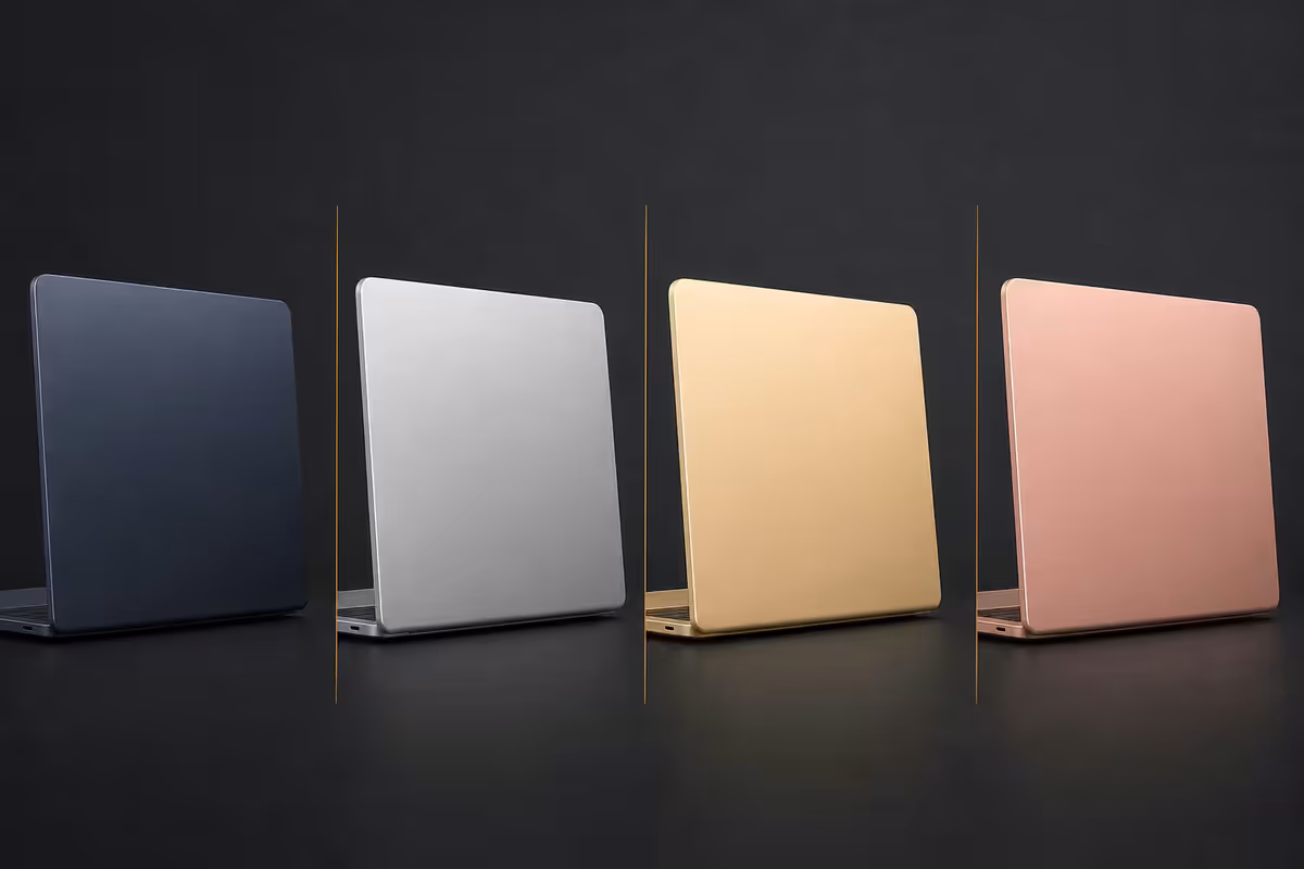 The MacBook Neo colour line-up