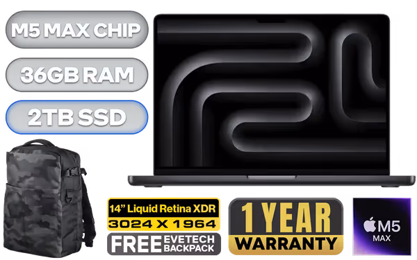 MacBook Pro 14 M5 Max 36GB/2TB - image 1 MacBook Pro 14 M5 Max 36GB/2TB - image 1