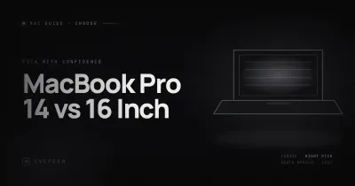 MacBook Pro 14 vs 16 Inch — Which Size Is Right (South Africa, 2026)