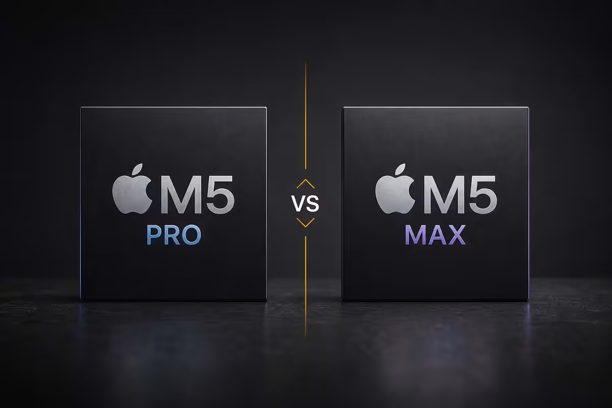 Macbook Pro M5 Pro Vs M5 Max Chip