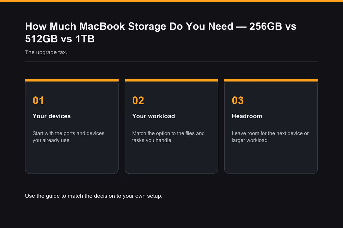 External SSDs & iCloud - the real alternatives