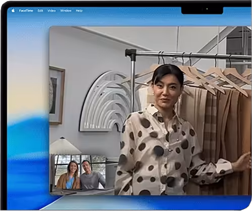 MacBook Air 12MP Centre Stage camera